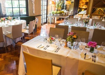 Suesey Street- Wedding Setup in Private Dining Room | Wedding Gallery | Weddings at Suesey Street