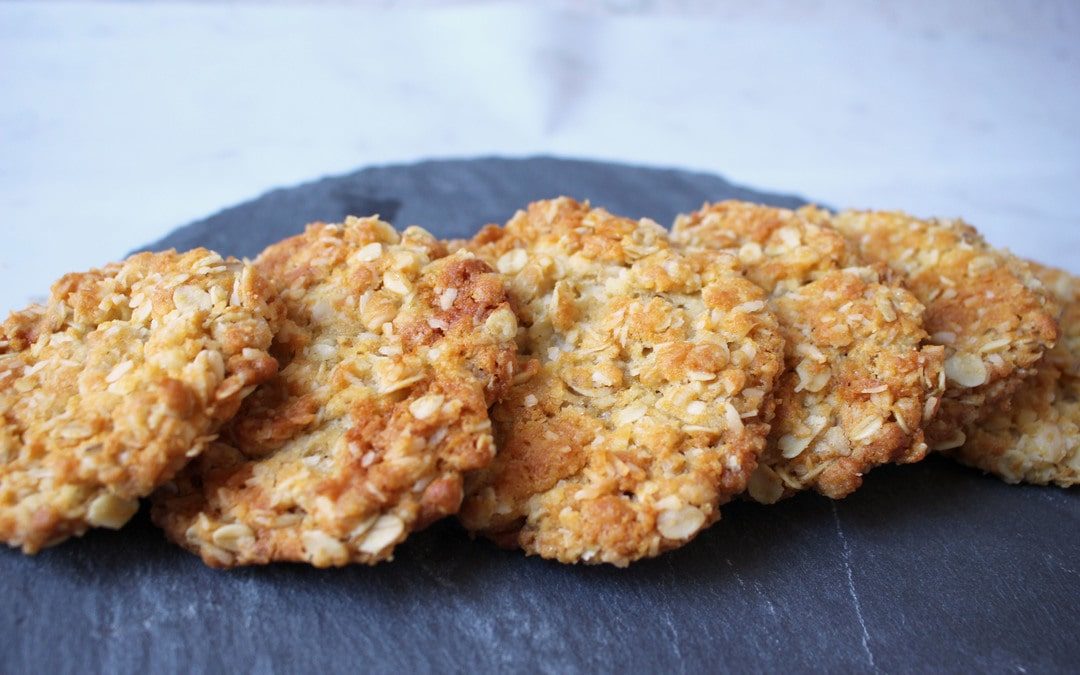 Anzac Cookies, Anzac biscuits, Suesey Street, April Anzac Cookies